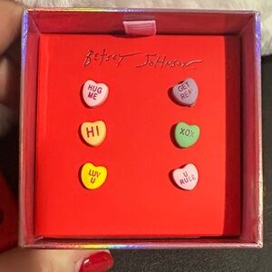 Betsey Johnson sweet tarts post earrings